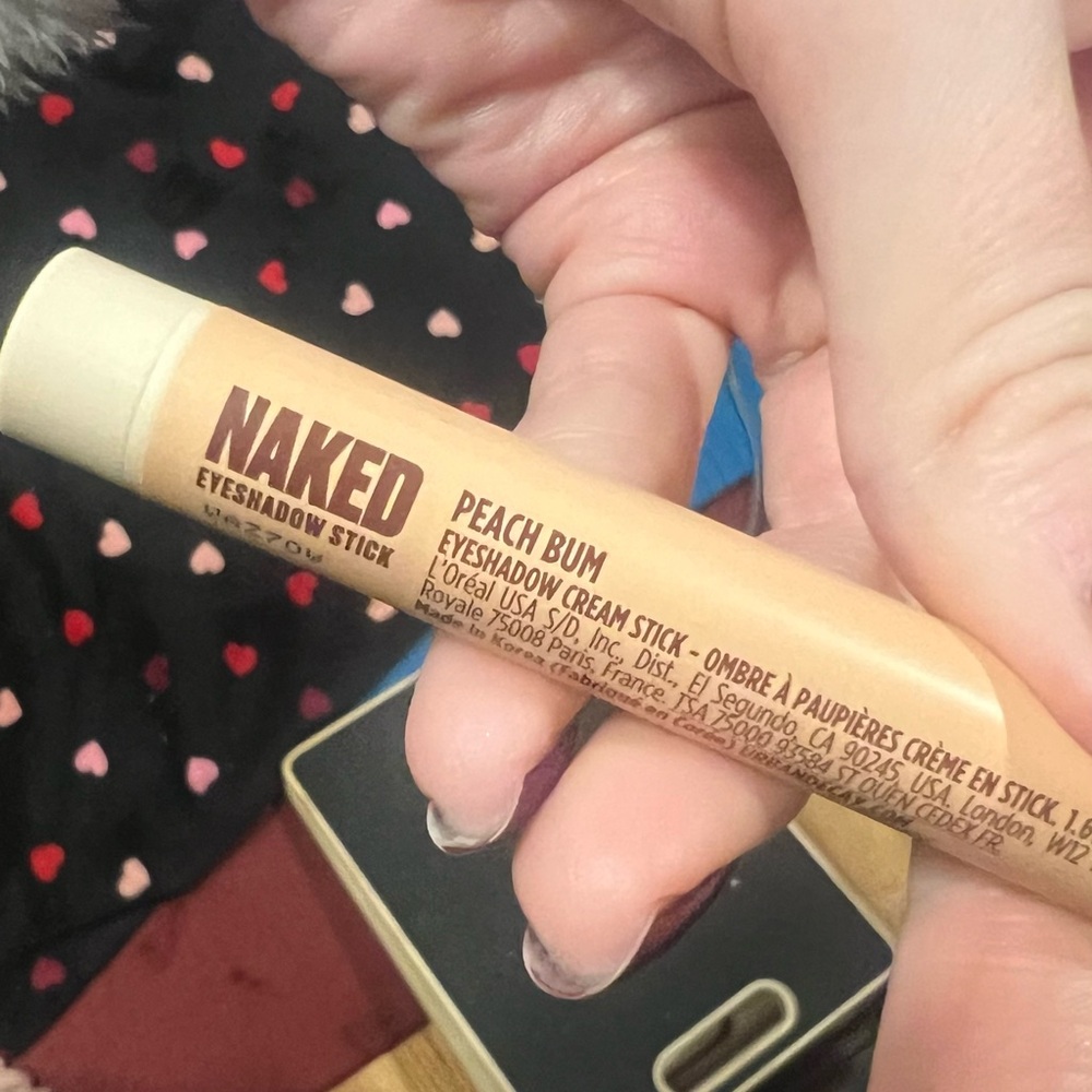 Urban decay naked eyeshadow stick peach bum